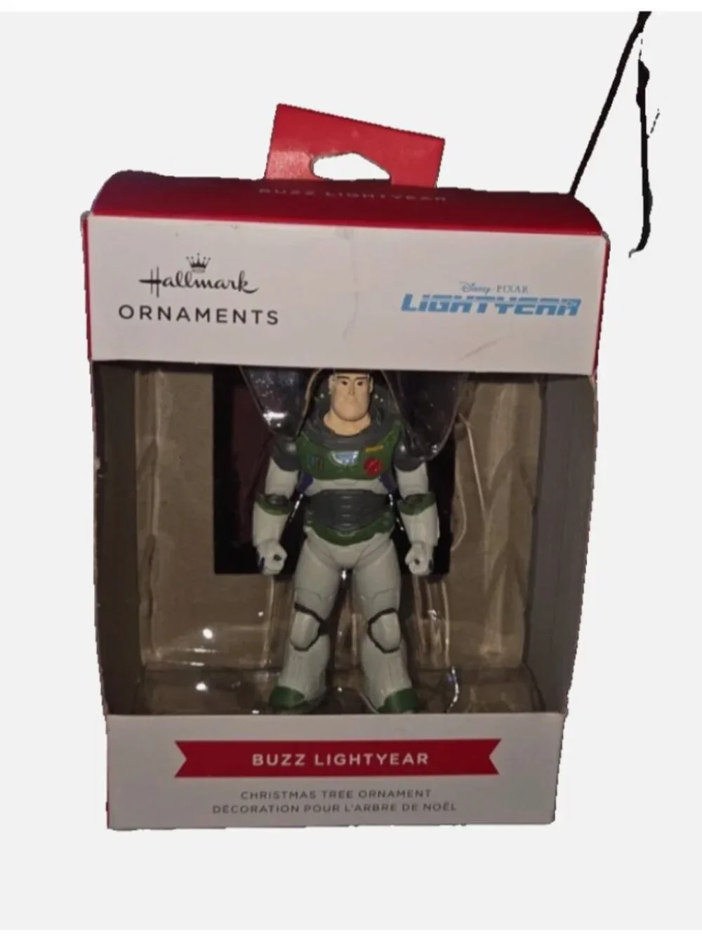 Hallmark Disney Pixar Buzz Lightyear Christmas Tree Ornament New in Box